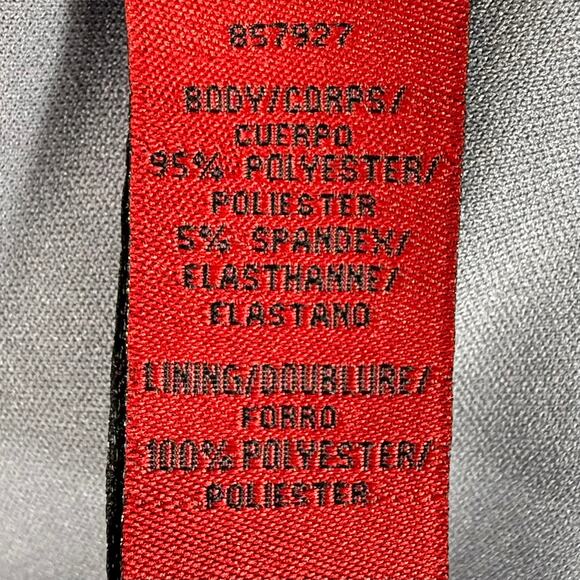 JS Collections Womens Mesh Ruffle Sheath Cocktail Dress Size 4 - Picture 11 of 12